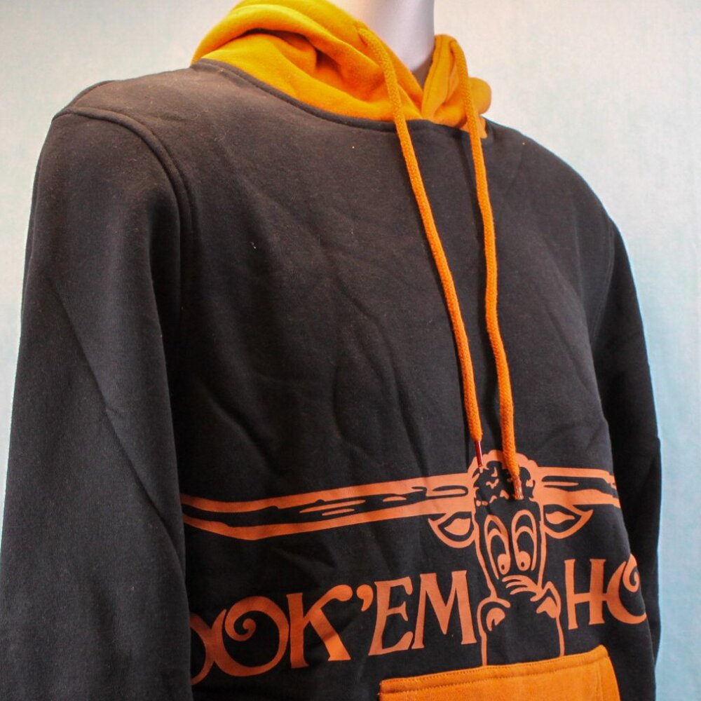 Texas Longhorns Big Face 5.0 Long Sleeve Pullover Hoodie Men's Size Small
